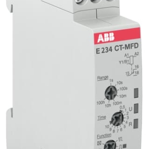 1SVR500020R0000 ABB - CT-MFD.12 CT-MFD.12 Time relay, multifunction 1c/o, 24-240VAC 24-48VDC