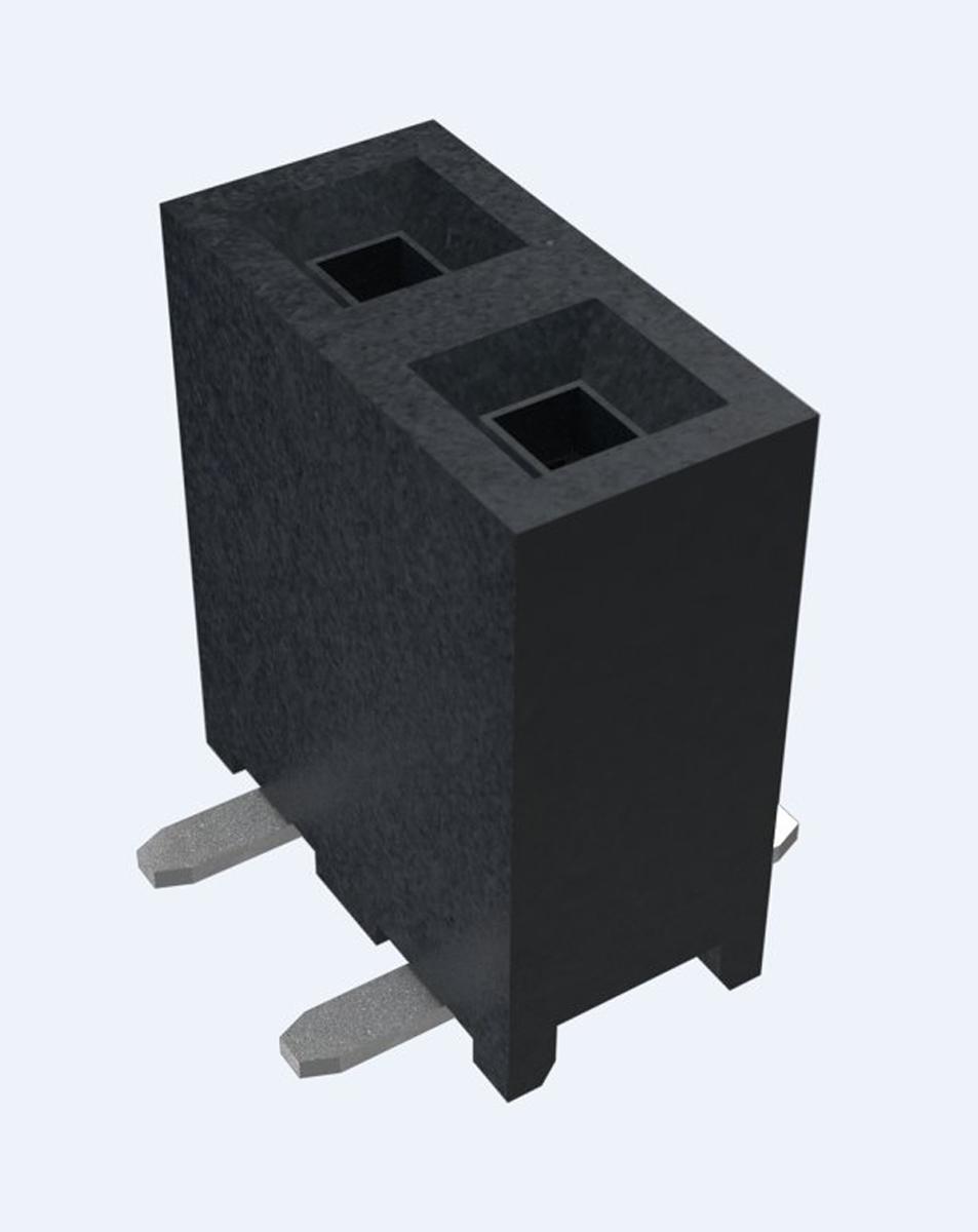 10131935-105ULF Amphenol Board to Board, Receptacle, Surface Mount, Single row, 5 Positions, 2mm (0.079inch), Vertical.