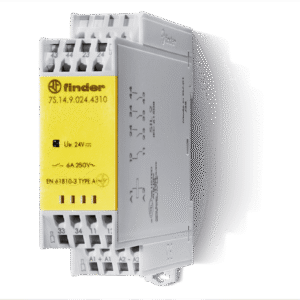 7S.14.9.024.4220 Finder Finder Guided Contacts Rel, 24V dc, 4-pole, DPDT