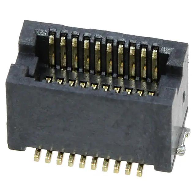 10132797-025100LF Amphenol 0.5mm Mezzanine Connector, Board To Board Connectors, 20 position, 4.3mm height plug connector.