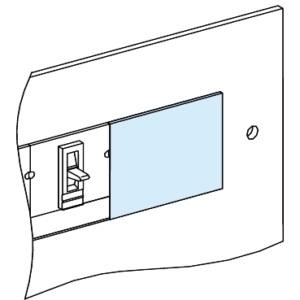 03249 Schneider Electric BLANKING PLATE NSX/CVS250-EZC100 VERTICAL W147