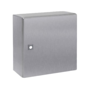 AE 1006.600 Rittal - 1006600 Rittal Stainless Steel 380 x 380 x 210mm wall-mounted enclosure with flat door, col. , IP66