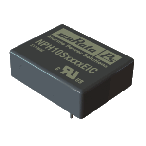 NPH10S2403IC Murata Isolated Through Hole DC/DC Converter, ITE, 2:1, 10 W, 1 Output, 3.4 V, 2.94 A