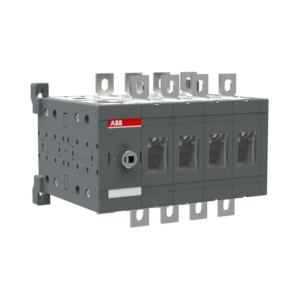 OT160E04C ABB - 1SCA022775R6770 Manual changeover switch, front operated, plate mounting, IO-II function type OT160E04C 160A