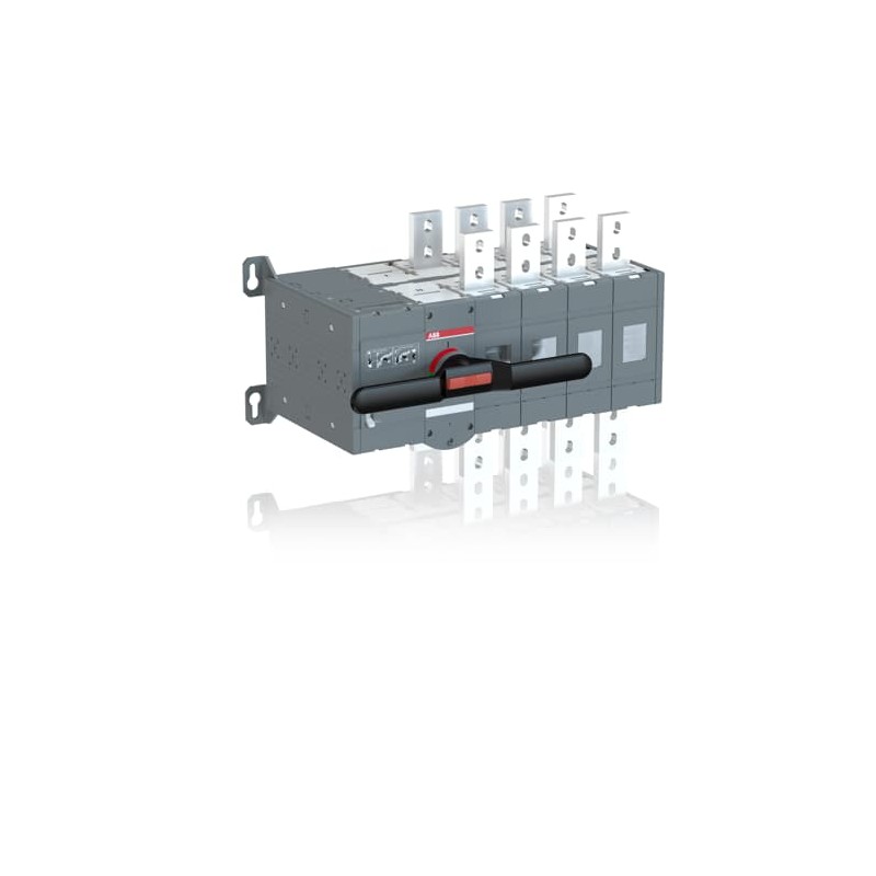 OTM1600E4CM230C ABB - 1SCA112704R1001 Motorized changeover switch, front operated, plate mounting, IO-II function, Ue 220 ... 240 VAC type OTM1600E4CM230C 1600A