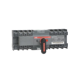 OTM80F4CMA230V ABB - 1SCA120100R1001 Motorized changeover switch, front operated, plate mounting, IO-II function, Ue 110-240 V AC / DC type OTM80F4CMA230V 4P 80A motorized switch disconnector AUT10D10 8 OTM80F4CMA230V, Black direct handle with 1-0-2 function included