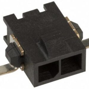 2-1445057-2 TE Connectivity Rectangular Power Connectors, Header, Plug, Wire-to-Board, 2 Position, 3 mm [.118 in] Centerline, Printed Circuit Board, UL 94V-0, Micro MATE-N-LOK; Alias: MICRO MNL HDR ASSY SINGLE ROW