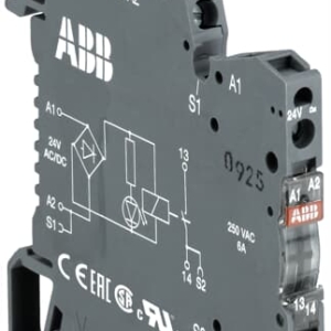 1SNA645059R1400 ABB - OBOC5000-230VUC OBOC5000-230VUC Optocoupler R600 A1-A2=230VAC/DC,4.5-58VDC/ 1 mA-5 A,MOSFET