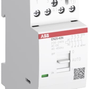 1SAE232111R0140 ABB - EN25-40N-01 EN25-40N-01 Installation Contactor (NO) 25 A - 4 NO - 0 NC - 24 V - Control Circuit 400 Hz