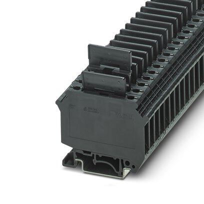 3118012 Phoenix Contact - UK-SI Fuse terminal block for cartridge fuse inserts 5 x 20 and 5 x 25, cross section: 0.2 - 4 mm2, width: 8.2 mm, color: black