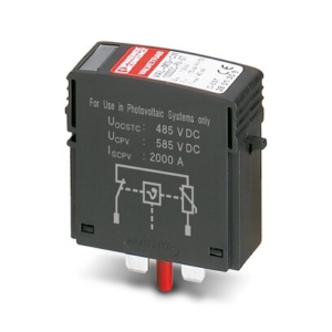 1019121 Phoenix Contact - VAL-MS 1000DC-PV-ST/4 Replacement plug for PV arrester combinations from the VAL-MS 1000DC-PV-... product range