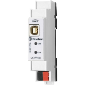 1K.UB.9.030 Finder KNX-USB interface; DIN; 30VDC; IP40; -5÷45°C; Connection: KNX