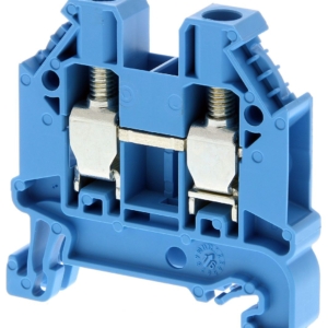 XW5T-S6.0-1.1-1BL Omron Omron DIN rail terminal block, Blue, Single level, 41 (IEC) A, 50 (UL) A