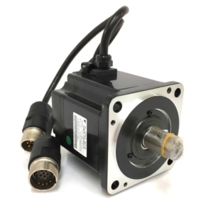 SGMPH-04AAA41D Yaskawa Sigma Servo Motor. Rated output: 400W. Supply: 200V. 13-Bit (2048 x 4) Incremental Encoder. 2.6A. Nm:1.27. 3000rpm. Straight Shaft with Keyway.