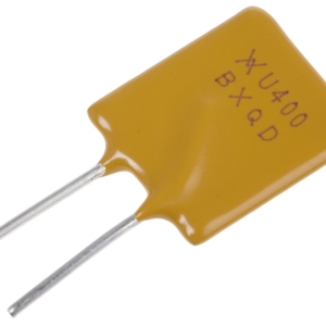 RUEF400 Littelfuse Littelfuse resettable fuse, tripping at 8A in 12.7s, 30V dc, 4A holding, 50m max