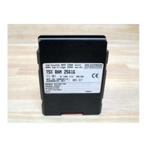 TSXRAM25616 Schneider Electric COMMUNICATIONS MEMORY RAM CARTRIDGE 256K WORDS
