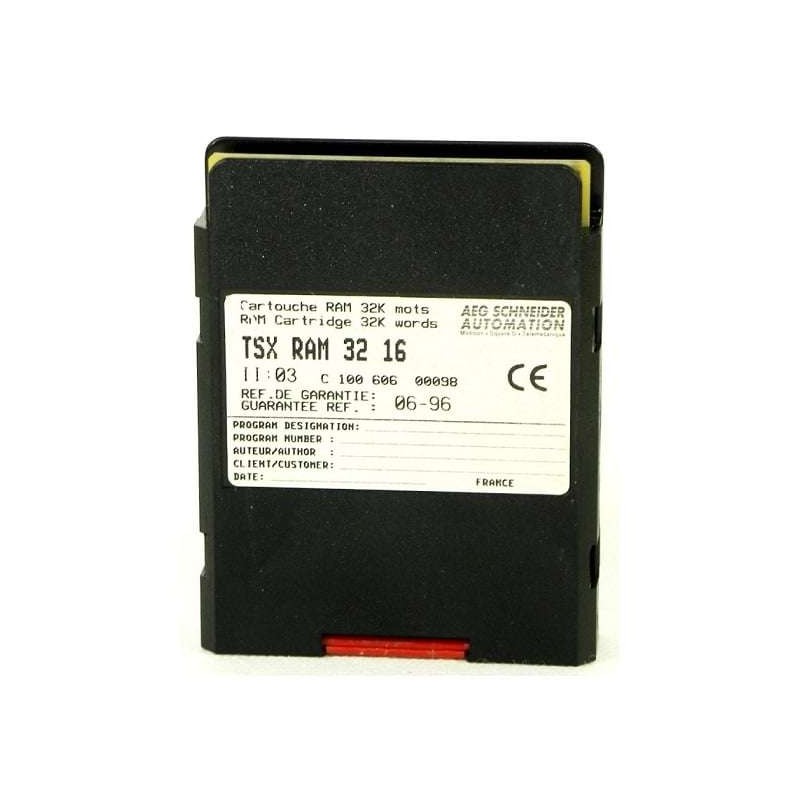 TSXRAM3216 Telemecanique MEMORY MODULE RAM CARTRIDGE 32K WORDS