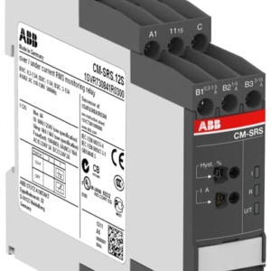 1SVR730840R0200 ABB - CM-SRS.11S CM-SRS.11S Current monitoring relay 1c/o, B-C=3mA-1A RMS, 24-240VAC/DC