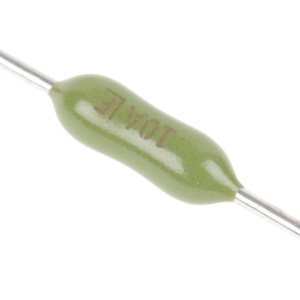 0251010.HAT1L Littelfuse FF Littelfuse nonrestorable fuse, 10A, 125V ac/dc, Axial cable
