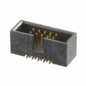20021521-00010D4LF Amphenol Shrouded Board to Board Header, Surface Mount, 10 positions, 1.27mm (0.500in) pitch.