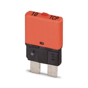 0700010 Phoenix Contact - TCP 10/DC32V Thermal device circuit breaker, number of positions: 1, nominal current: 10 A, nom. voltage: 32 V, fuse type: Slow-blow, fuse type: Automatic device, mounting type: on base element