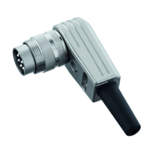 T 3475 005 U Amphenol Male cable connector 7 pole IP40; solder; silver; angled; screw locking