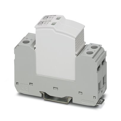 2907865 Phoenix Contact - VAL-SEC-T2-2+0-48DC-FM Pluggable surge protective device, in accordance with Type 2/Class II, for DC power sources with linear operating characteristics, with remote indication contact.