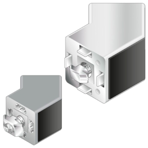 3842535428 Bosch Rexroth Connector 45° 45x45 set (standard)