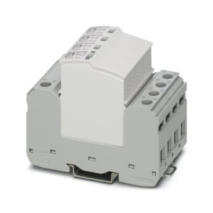 2909635 Phoenix Contact - VAL-SEC-T2-3S-350/40-FM Pluggable surge protective device, in accordance with Type 2/Class II, for 3-phase power supply networks with separate N and PE (5-conductor system: L1, L2, L3, N, PE), with remote indication contact. With 40 kA discharge capacity in accordance with the requirements of VDE 0100-534:2016-10 relating to SPDs at the system feed point.