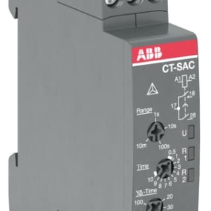 1SVR508210R0100 ABB - CT-SAC.22 CT-SAC.22 Time relay, Star-delta 2n/o, 24-48VDC/24-240VAC