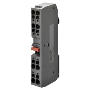 XW6T-COM1.5X8YL Omron Omron DIN Rail Terminal Block, Yellow, 17.5A
