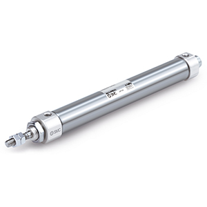 CDJ2B16-30Z-B SMC SMC rod pneumatic cylinder, Double acting, 16mm bore, 30mm stroke, 0.7 MPa max.