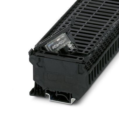 3004139 Phoenix Contact - UK 5-HESILED 60 Fuse modular terminal block, fuse type: Glass / ceramics / ..., fuse type: G / 5 x 20, nom. voltage: 60 V, nominal current: 6.3 A, connection method: Screw connection, Rated cross section: 1 mm2, cross section: 0.2 mm2- 4 mm2, mounting type: NS 35/7,5, NS 35/15, NS 32, color: black