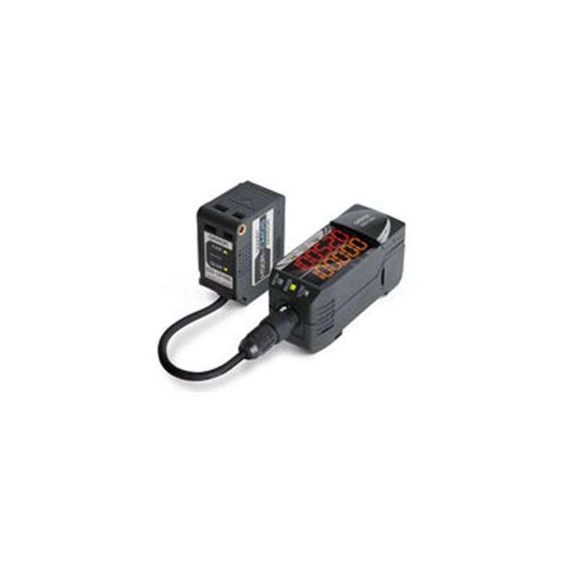 ZX2-LD100L 0.5M Omron Laser displacement sensor CMOS type sensor head line beam type 100mm +/-35mm 5µm resolution 0.5m cable