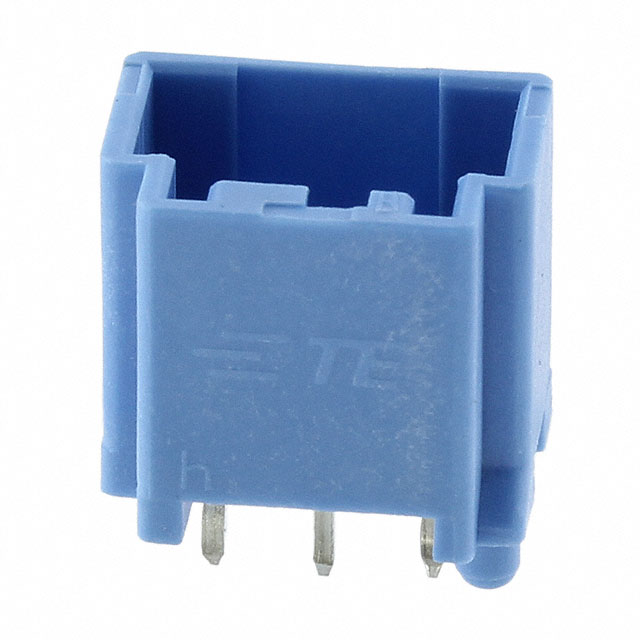 3-1971800-2 TE Connectivity CONN HEADER VERT 3POS 2.5MM Alias: NEW GI CONN2.5 HDR ASMBLY 3P BLU D1.5
