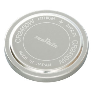 97384071 Murata Murata CR2450 button cell battery, 3V, Standard terminal