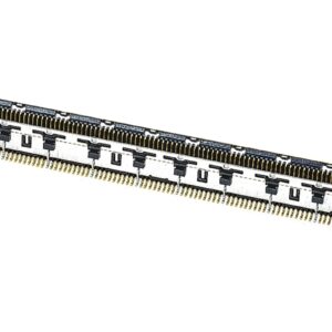 3-1827253-6 TE Connectivity PCB Mount Header, Vertical, Board-to-Board, 220 Position, .5 mm [.02 in] Centerline, Gold, Surface Mount, Signal, Black, Free Height Alias: .5FHP05H,220,S,GIG,08/Sn,HT,NSYes