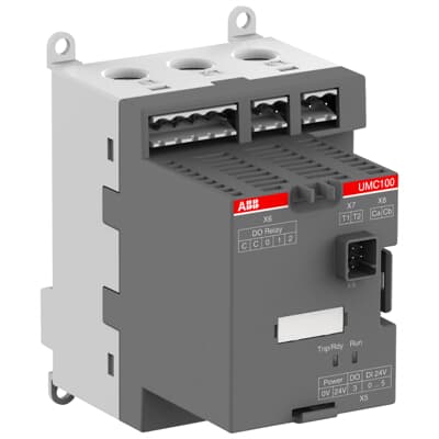 1SAJ530000R1100 ABB - UMC100.3 UC UMC100.3 UC, Supply 110-240 V AC/DC, 6DI, 4 DO, PTC input