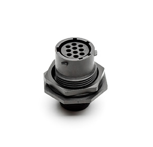 RTS712N10S03 Amphenol Female panel connector 10 pole; straight; crimp; bayonet locking; IP69k