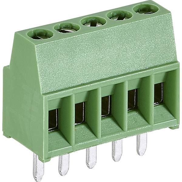 282834-5 TE Connectivity PCB Terminal Blocks, Header, Wire-to-Board, 5 ...