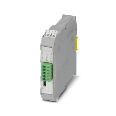 1105103 Phoenix Contact - PSR-M-GW-DNET-SC Gateway for connecting a PSR-M base module to a higher-level controller, DeviceNet, TBUS interface, plug-in screw terminal block, TBUS connector included