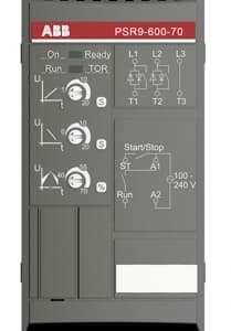 1SFA896105R7000 ABB - PSR9-600-70 PSR9-600-70 Softstarter - 9 A - 208 ... 600 V AC