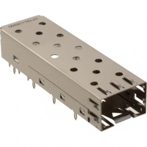 U77A1118200T Amphenol SFP CAGE 1X1 NICKEL T&R