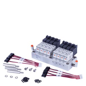 US2:2020166-001 Siemens Solenoid valve control module solenoid valve control module with o-rings (no electronics) 1672013-001 valve assembly, 1531006-002 O-ring size 006, Buna-N 1531006-003 O-ring size 008, Buna-N 1672102-001 SVCM short cable, solenoids to original SVCM control board