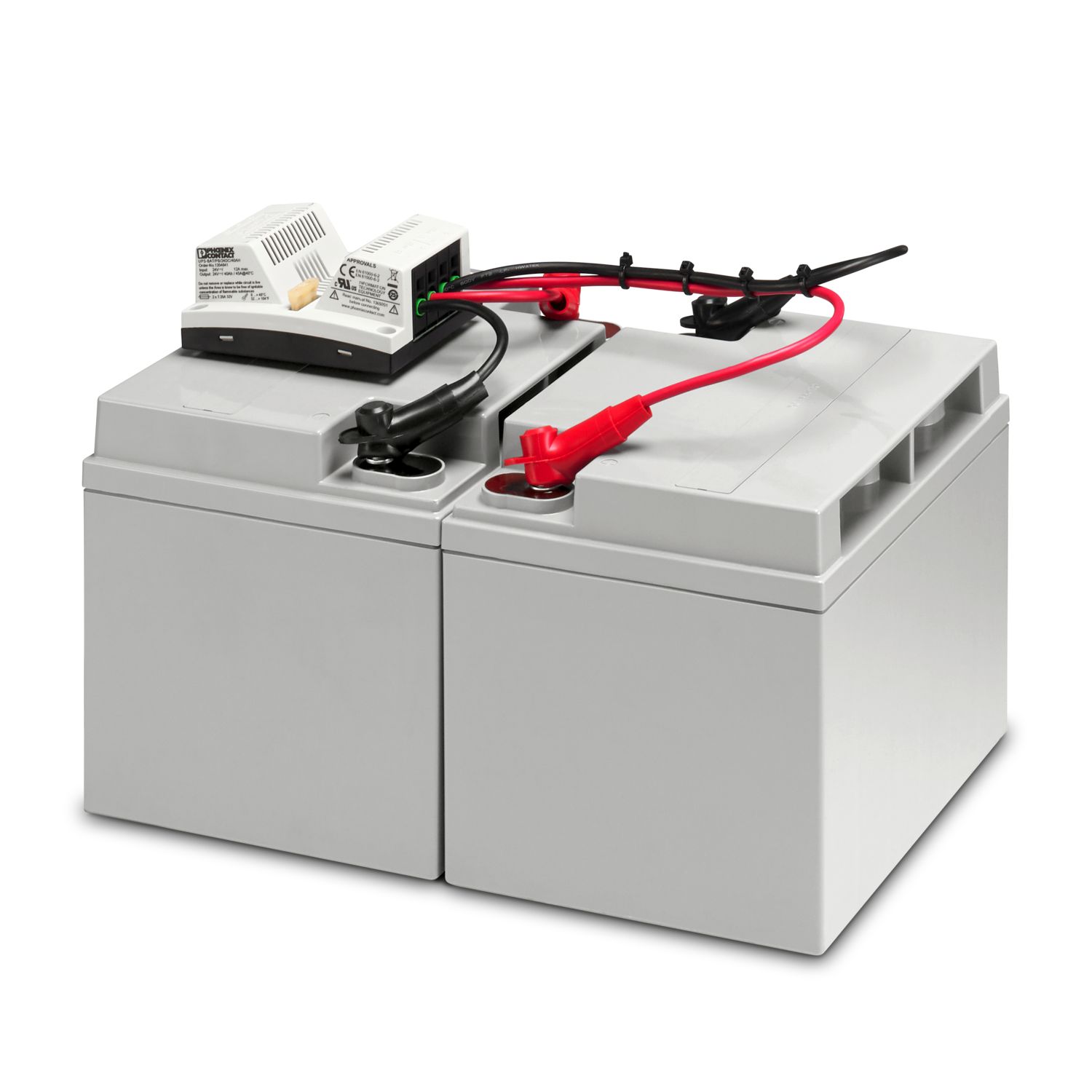 1354641 Phoenix Contact - UPS-BAT/PB/24DC/40AH Battery module (device with battery), VRLA-AGM, 24 V DC, 40 Ah, automatic detection and communication with QUINT UPS-IQ