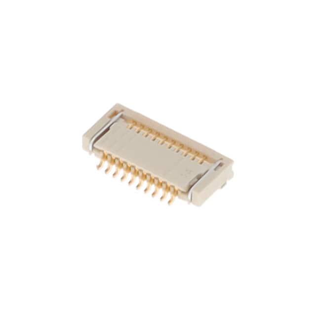 10051922-1010EHLF Amphenol 0.50mm Flex Connector, VLL Series, 10 Position, Lower Side Contact, Side Entry Surface Mount ZIF Connector, Halogen-free & Lead Free Type.