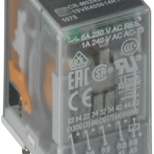 1SVR405613R8200 ABB - CR-M125DC4 CR-M125DC4 Pluggable interface relay 4c/o, A1-A2=125VDC, 250V/6A