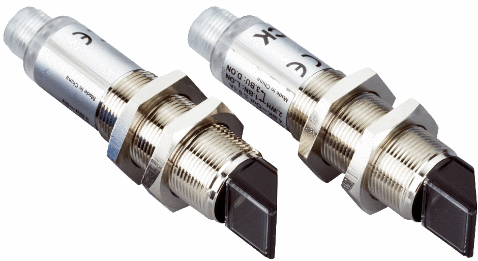 6043850 Sick - VSE180-2P42434 Cylindrical photoelectric sensor with direct beam detection 0 25 m light dark switching output