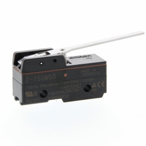Z-15GW55 Omron Omron limit switch, Lever, NO/NC, 250V ac, 15A, IP00