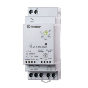11.41.8.230.0000 Finder Finder timer button, SPDT, 230 V ac, 1 channel